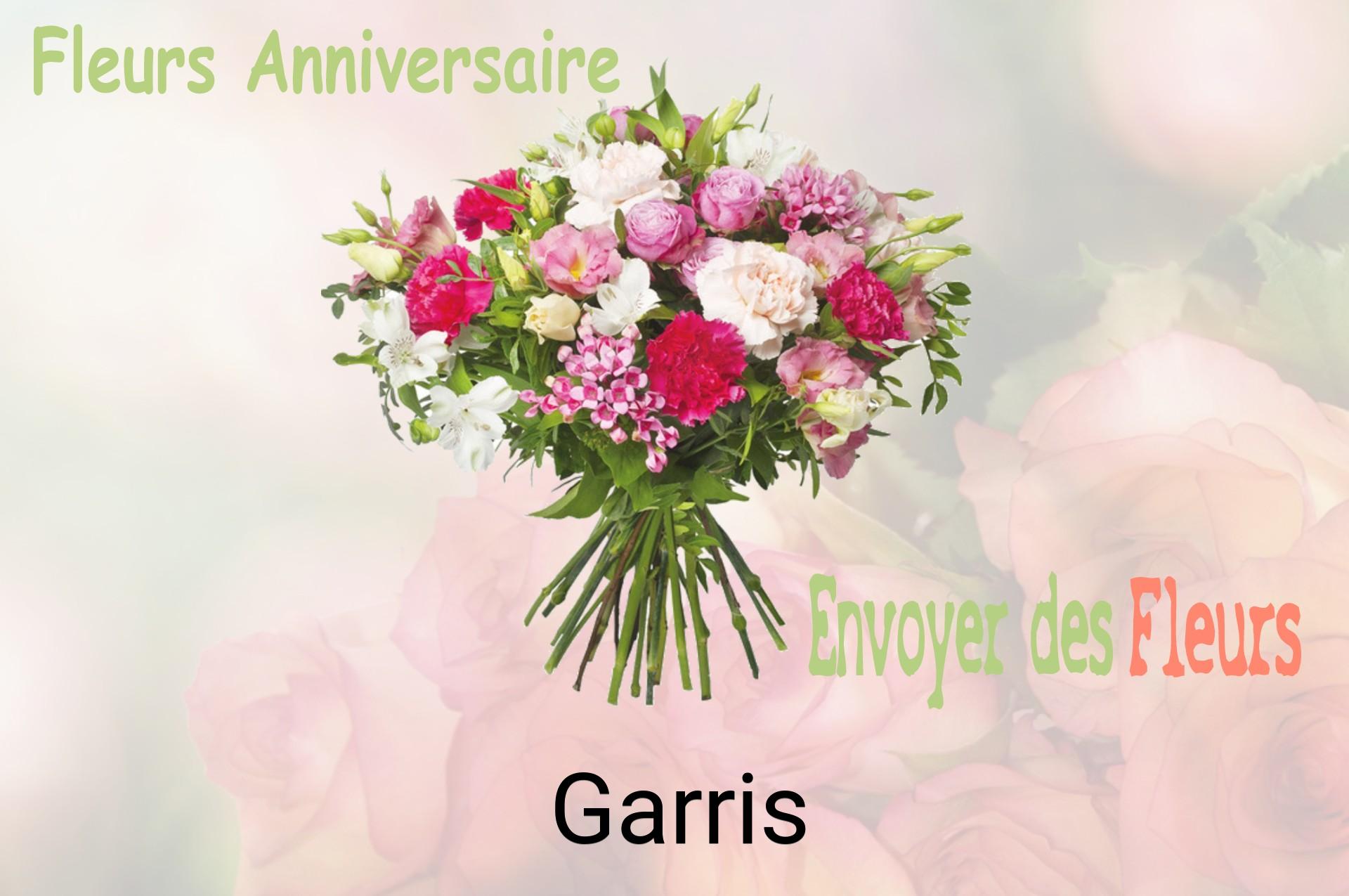 Bouquet de fleurs d’anniversaire livré à Garris
